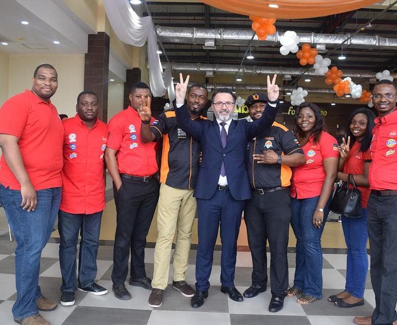Retail opening team in Lagos